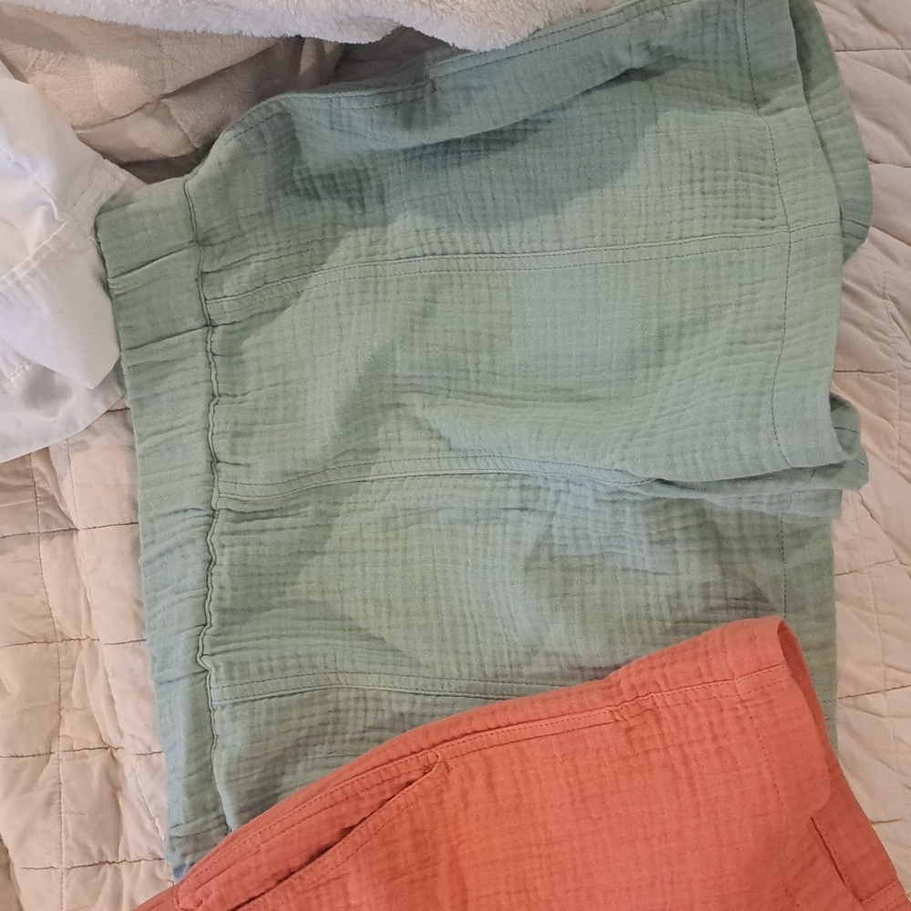 Two Pair of Madewell High Waisted Shorts